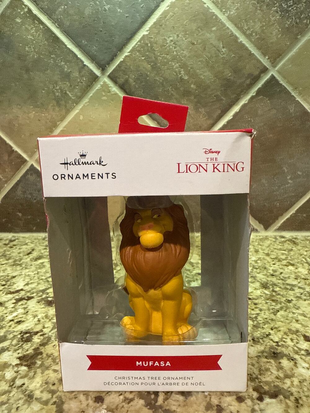 New Hallmark Christmas Tree Ornament Disney The Lion King Proud Mufasa Holiday
